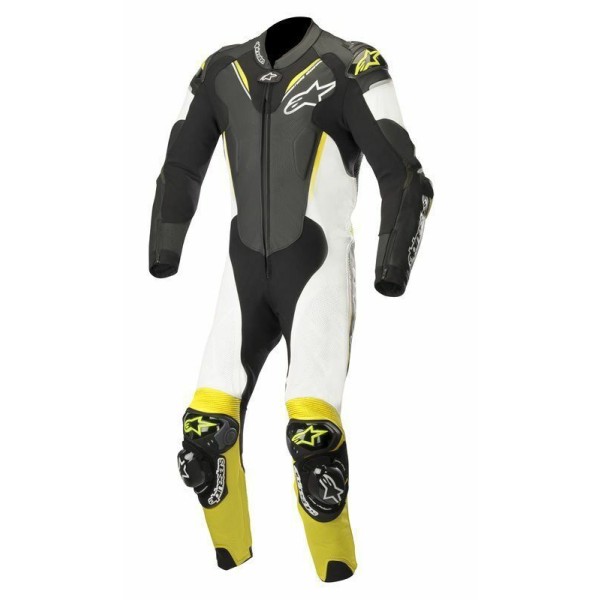 Alpinestars Alpinestars Atem V3 1Pce Leather Suit  Black/White/Yellow Fluo